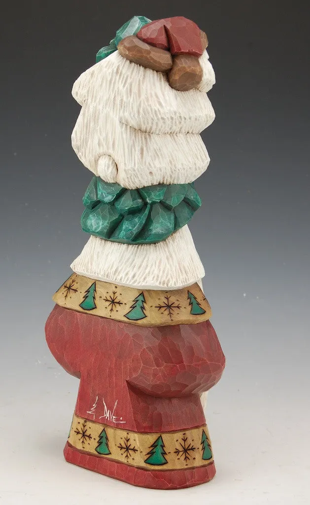 12 inch Free Ride Tree hat Santa by Dave Francis