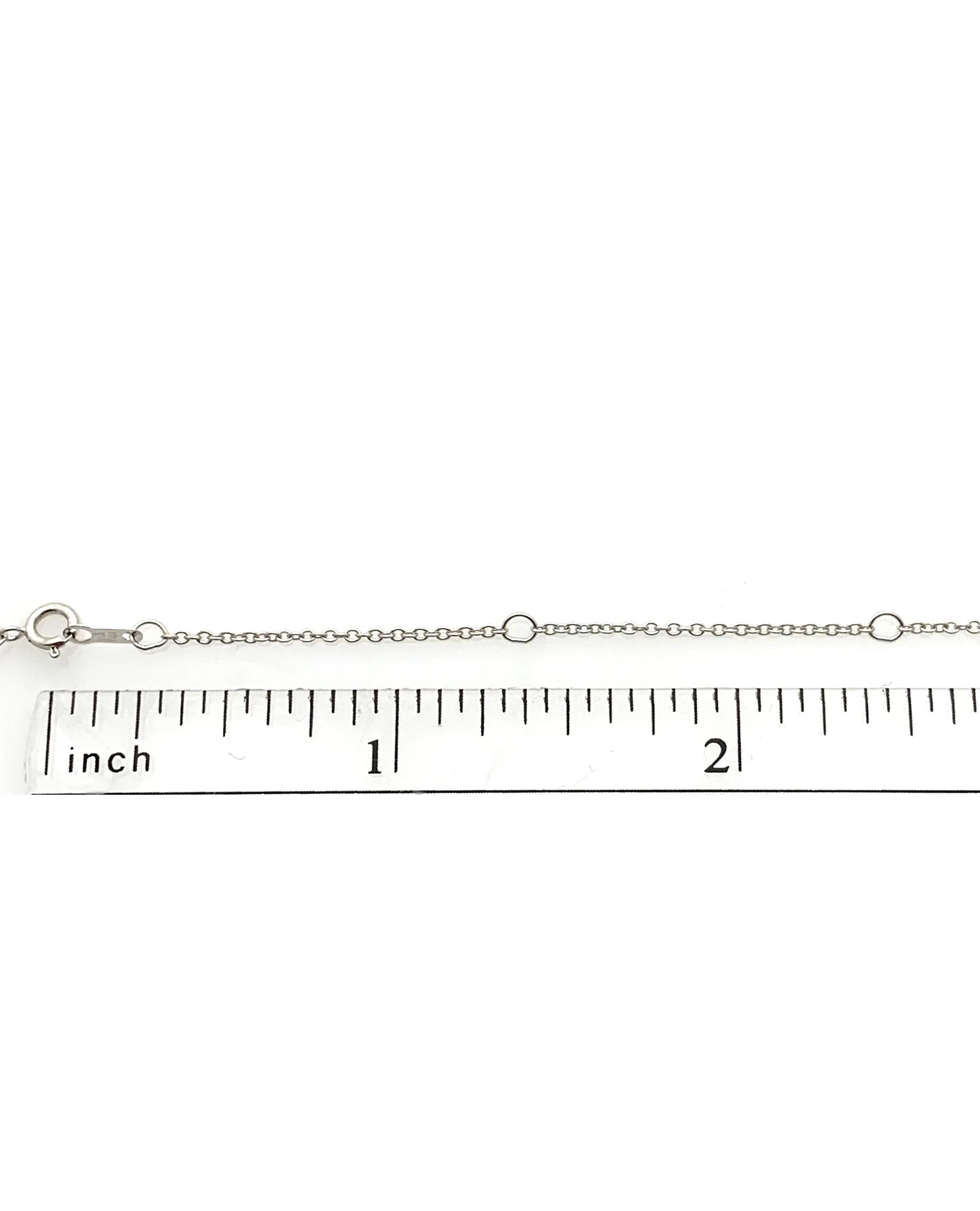 14K Bezel Set Layering Necklace