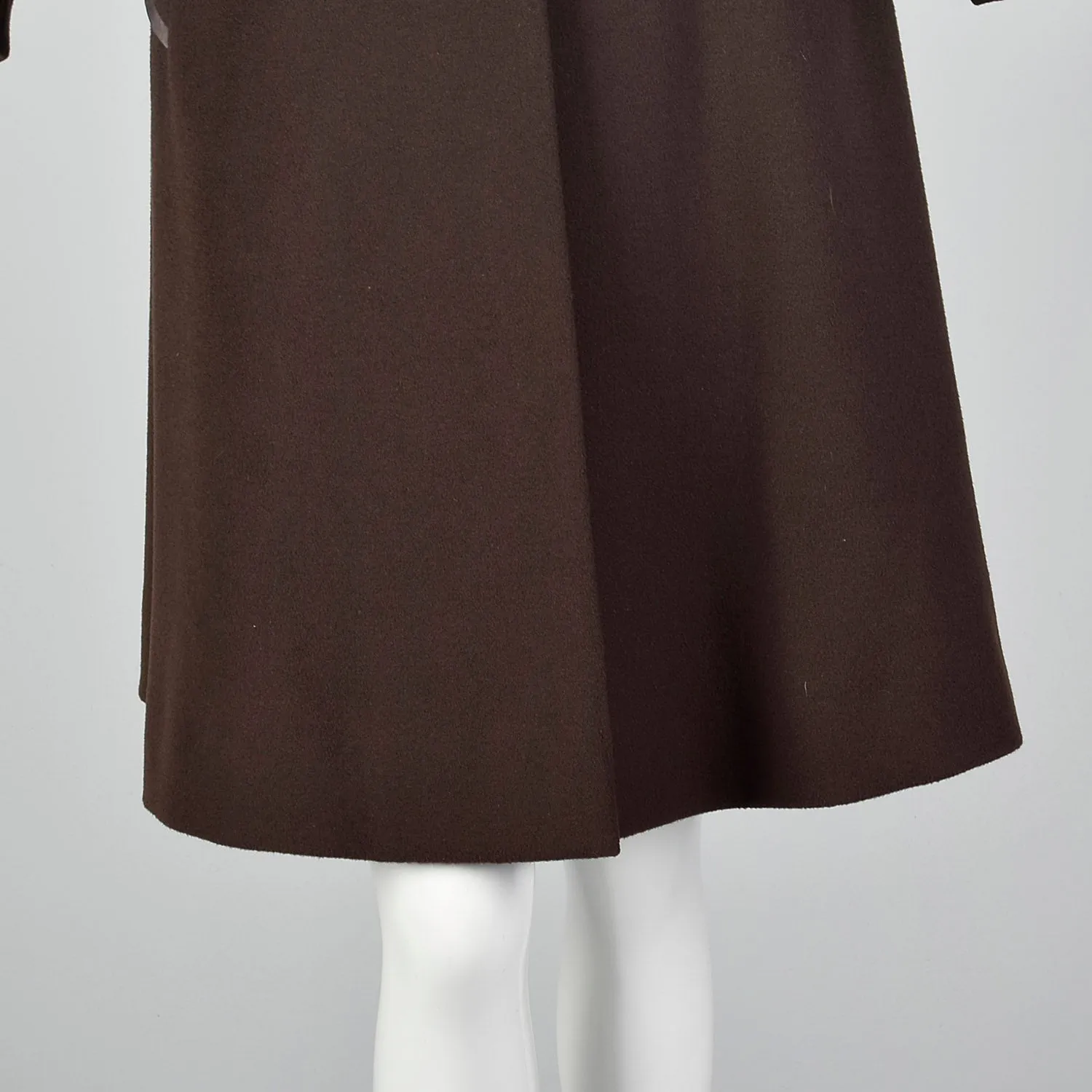 1960s Forstmann Brown Wool Coat