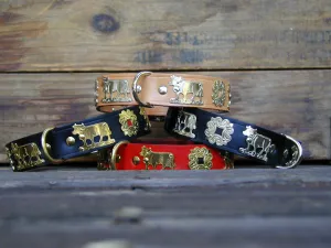 1" Small Contemporary Swiss Dog Collar