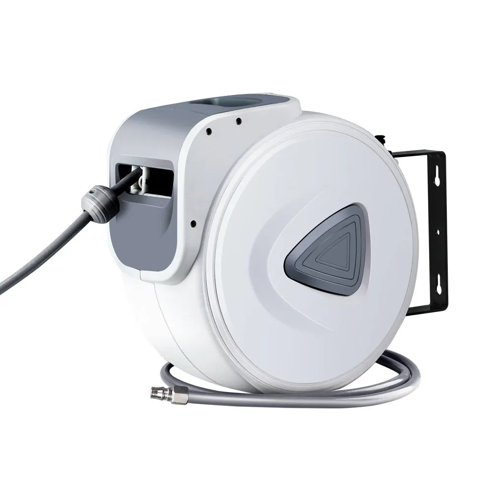 20m Retractable Swivel Air Hose Reel, UV-Resistant – GIANTZ