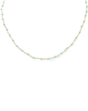 3-4mm Layering Choker (Turquoise)