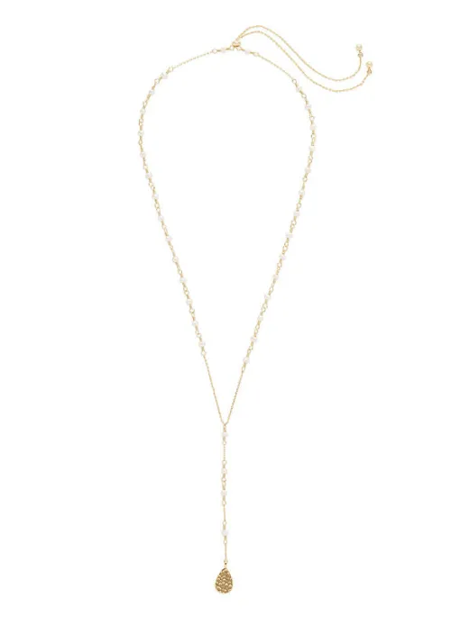 Ainsley Pearl Y Necklace