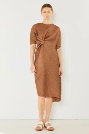 Alison - Pleated Dolman Sleeve Dress - Marina West - Exclusively Online