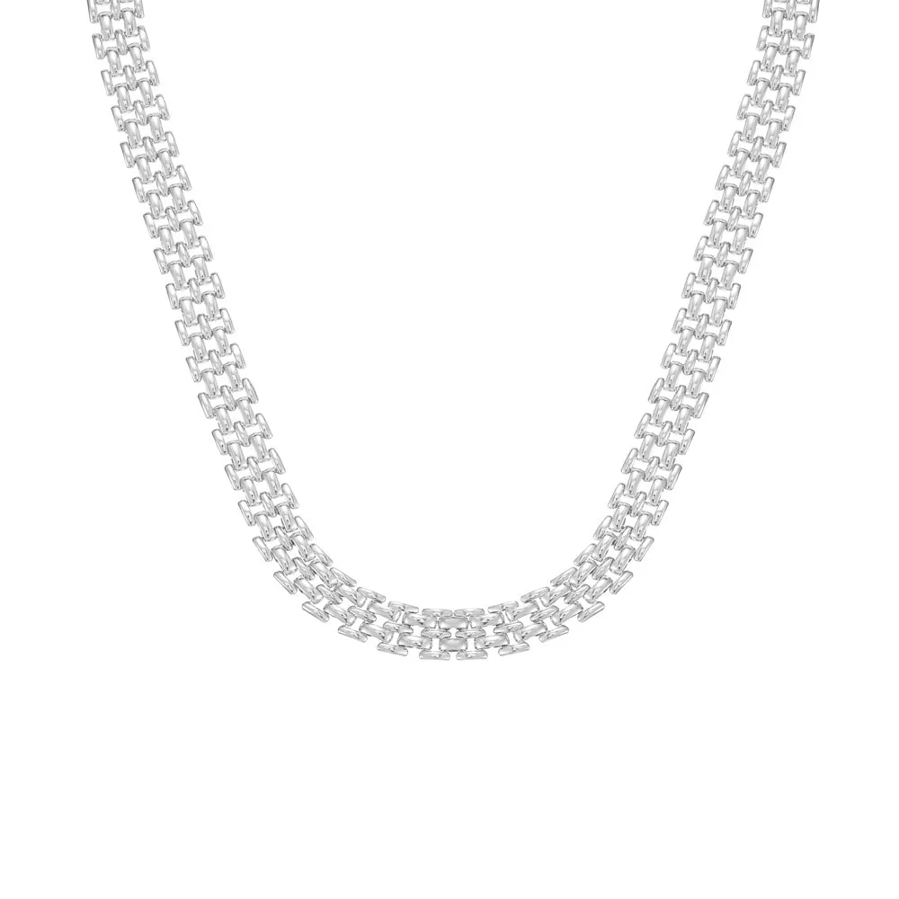 Allure Layering Necklace in Silver