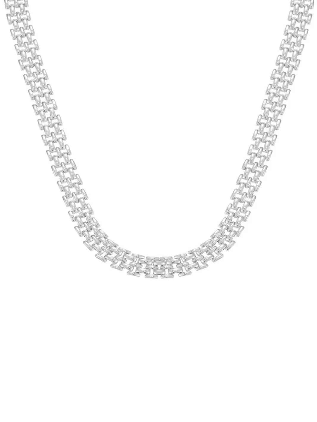 Allure Layering Necklace, Silver