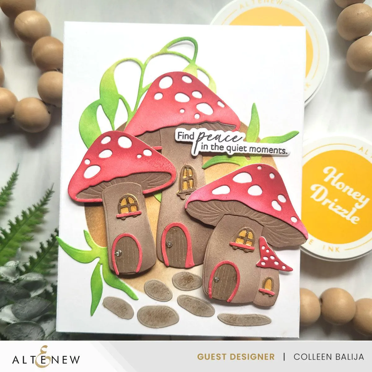 Altenew - Dies - Mushroom Cottage Layering