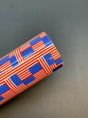 American Flag HTV