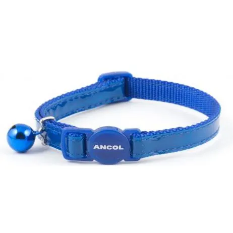 Ancol Safety Reflective Gloss Cat Collar With Bell