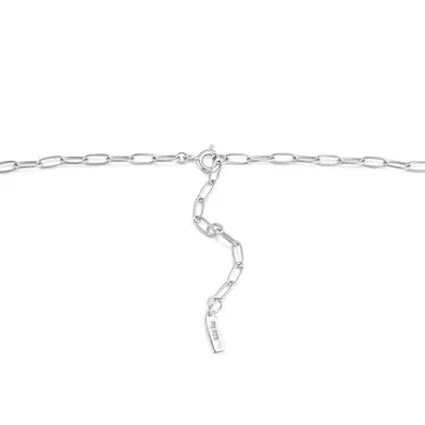 Ania Haie Sterling Silver Oval Link Chain Necklace