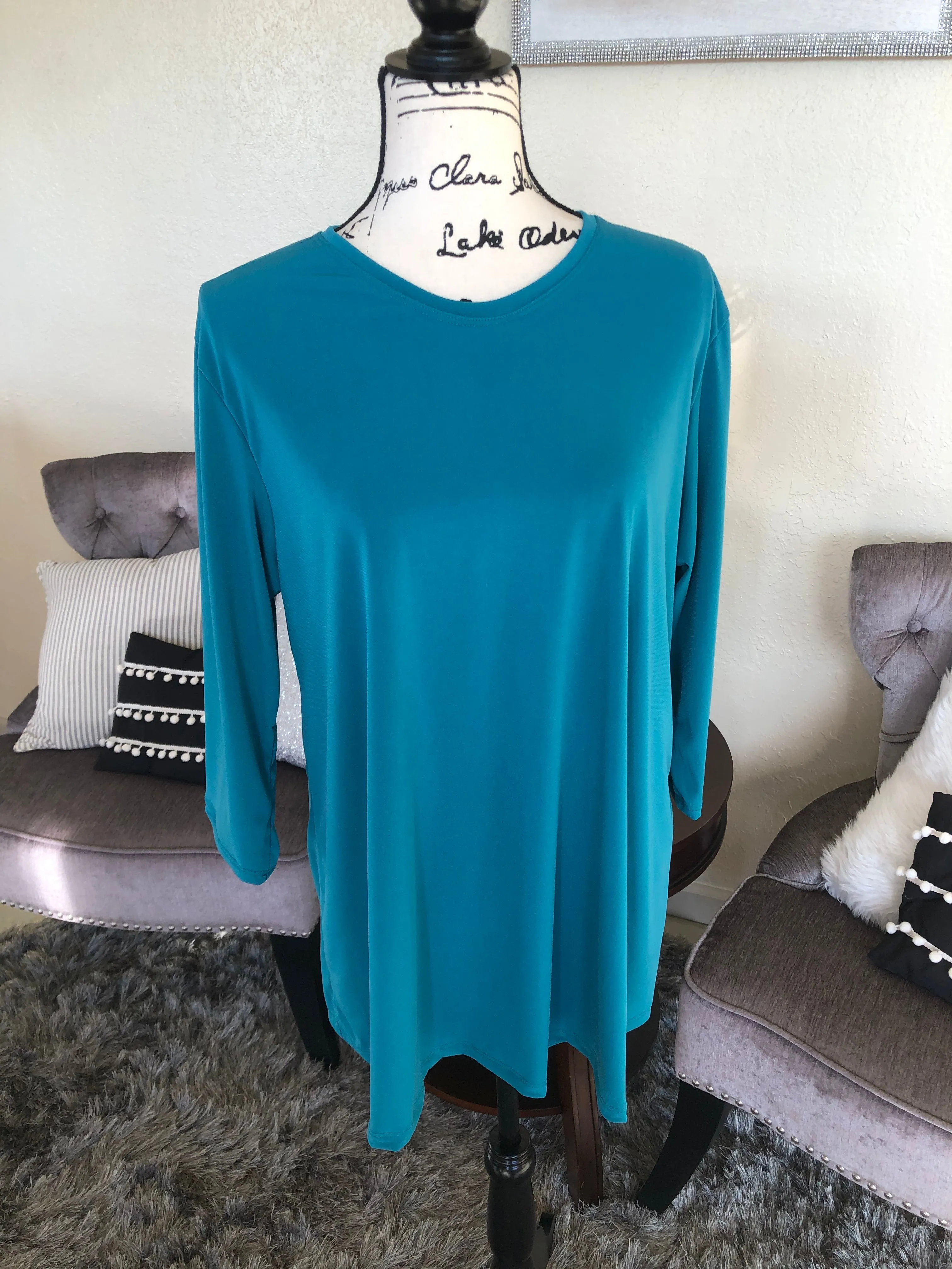 Anna Jade Flared Layering Top