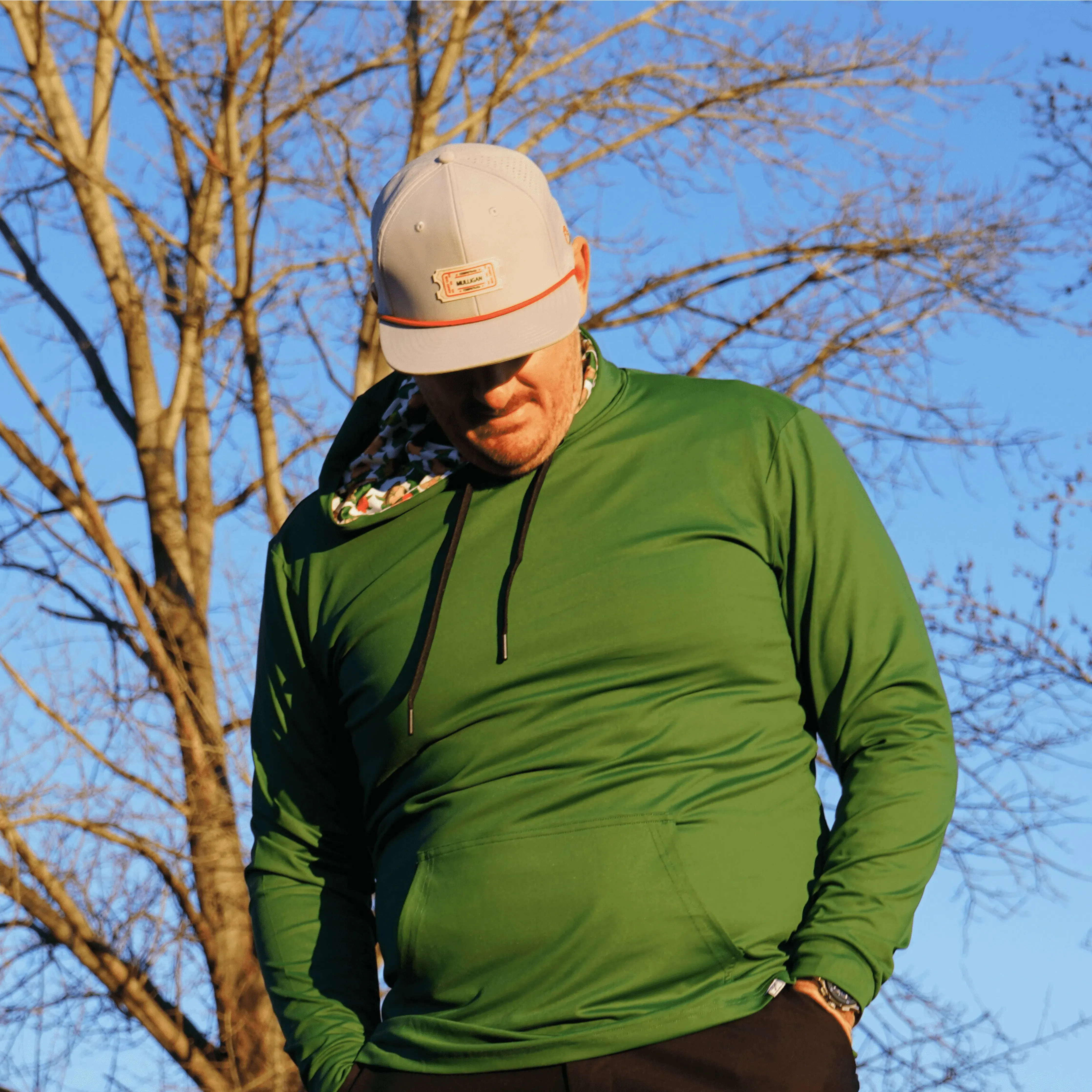 Augusta Bloom Masters Hoodie - Loose Fit Premium Botanical-Inspired Performance Apparel