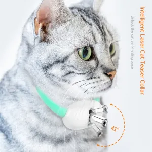 Automatic Cat Teaser Mi Qi Pen Collar