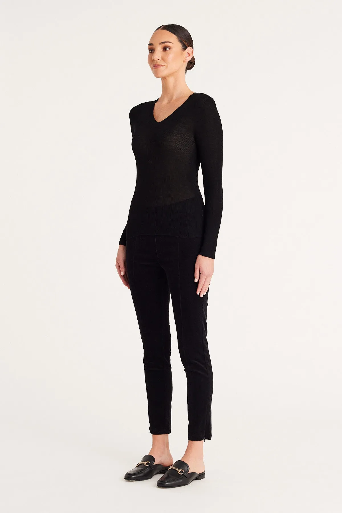 Babywool Merino Seamless V - Black