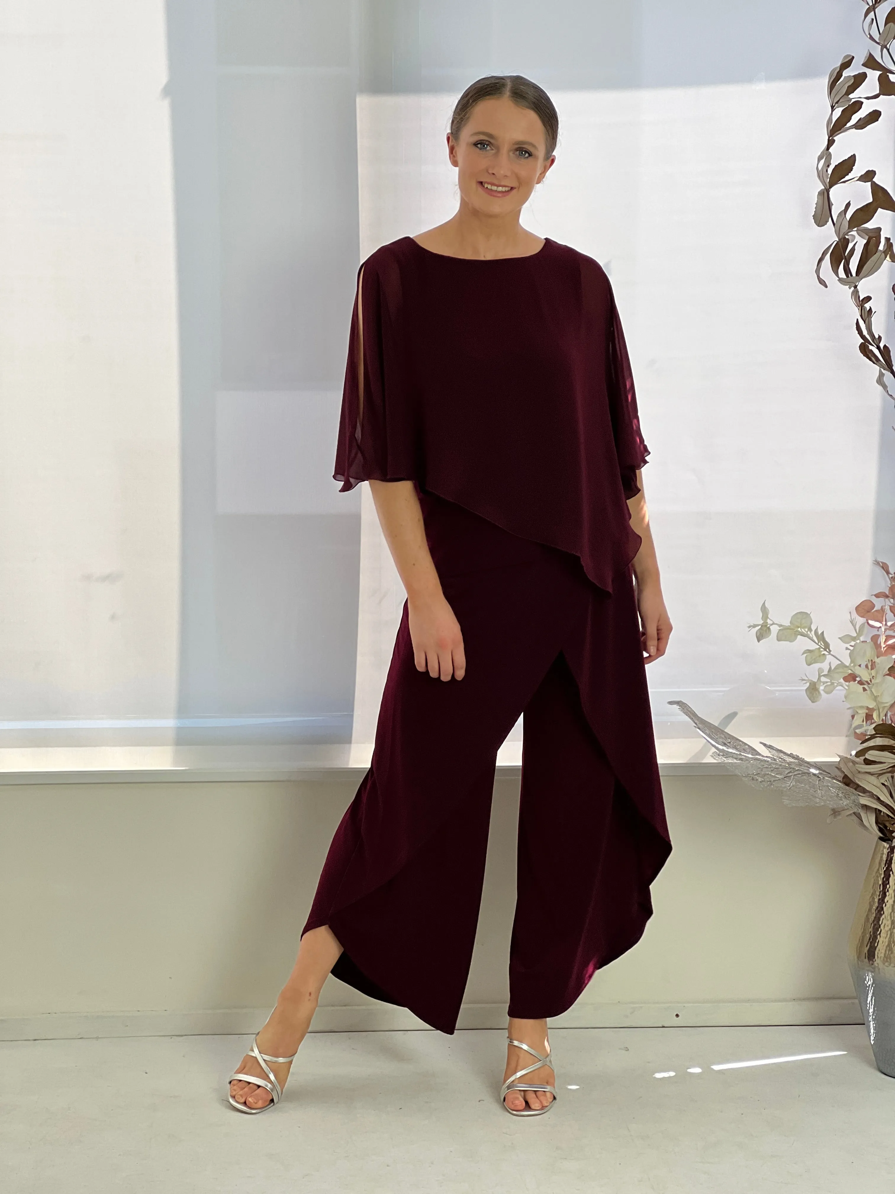 Belmond Burgundy Layering Top