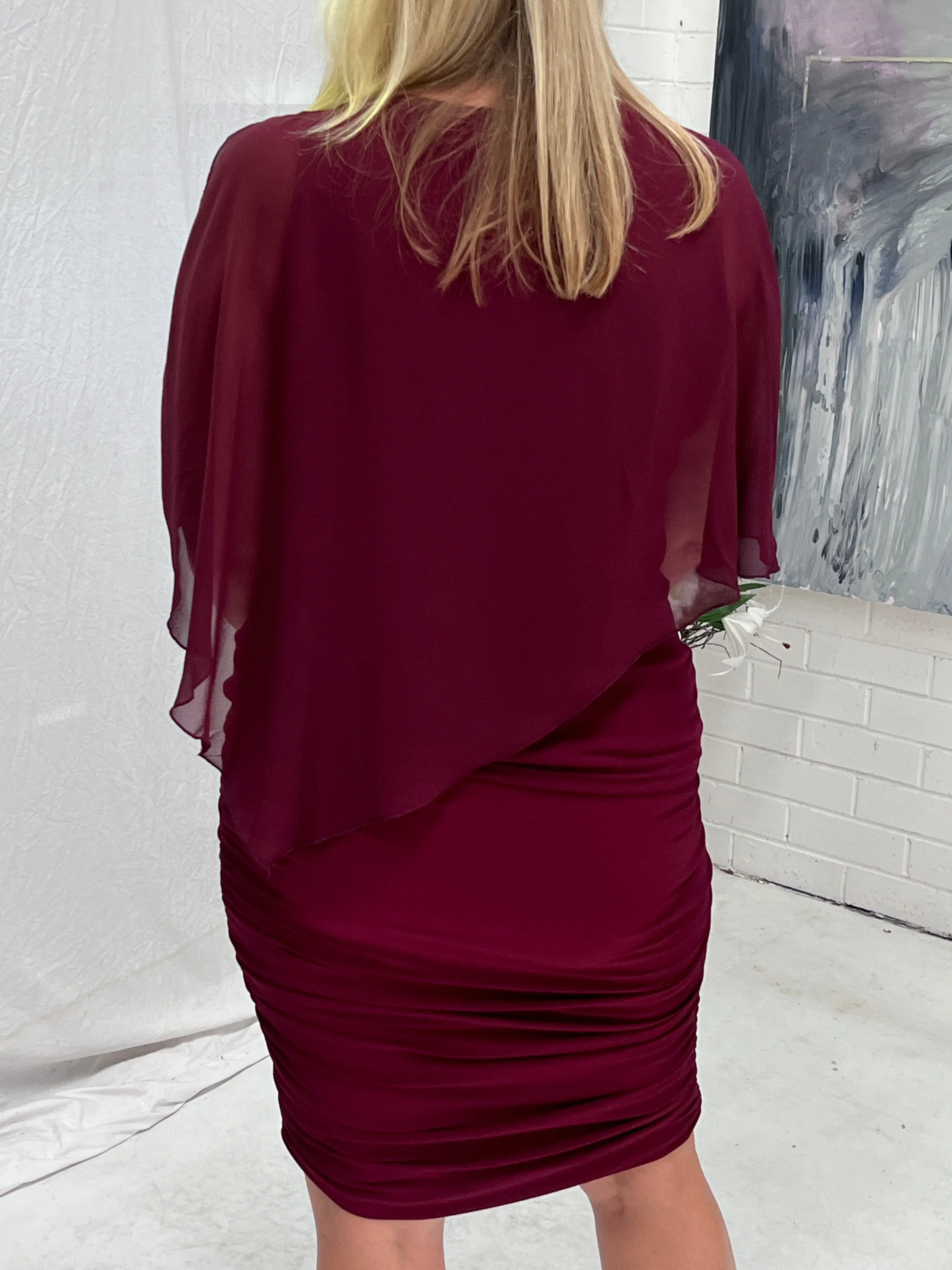 Belmond Burgundy Layering Top