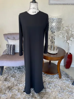 Black Liverpool Layering Dress