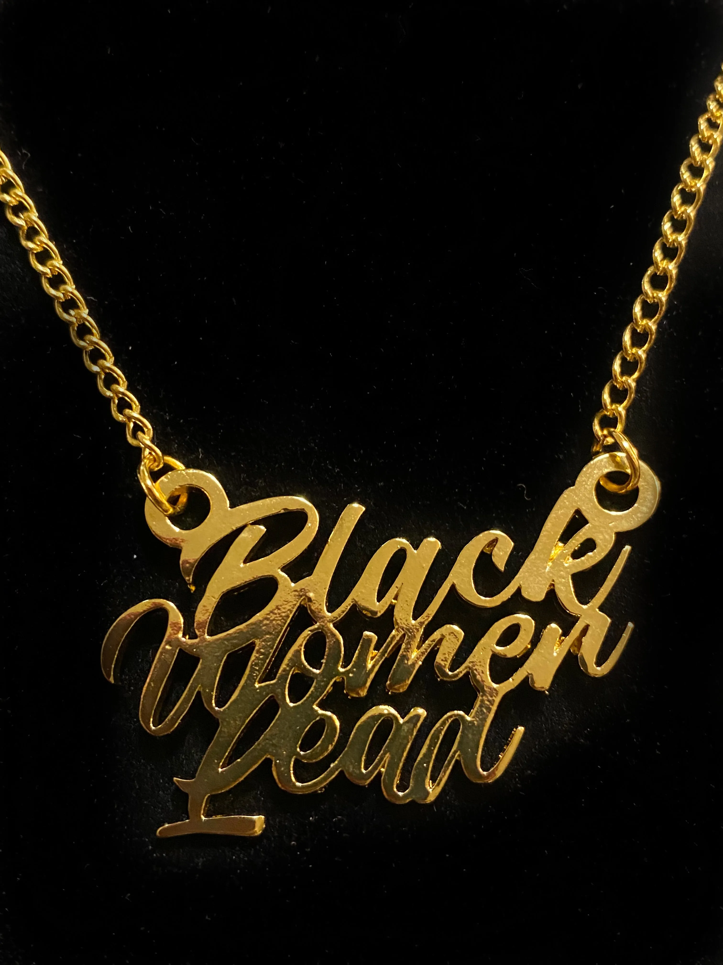 #BlackWomenLead Necklace