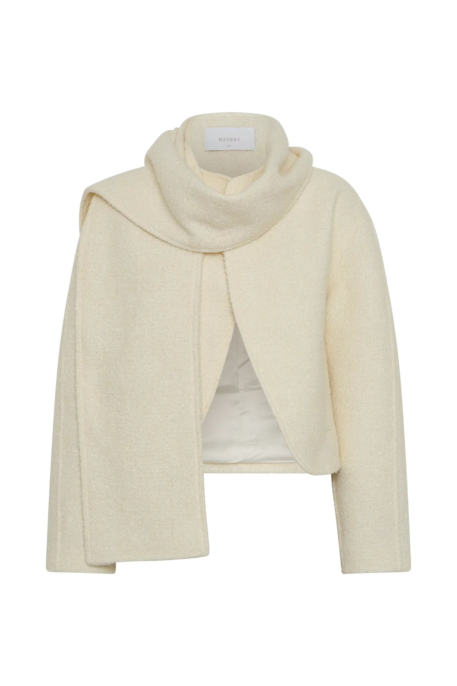 Bree Scarf And Jacket - Ivory