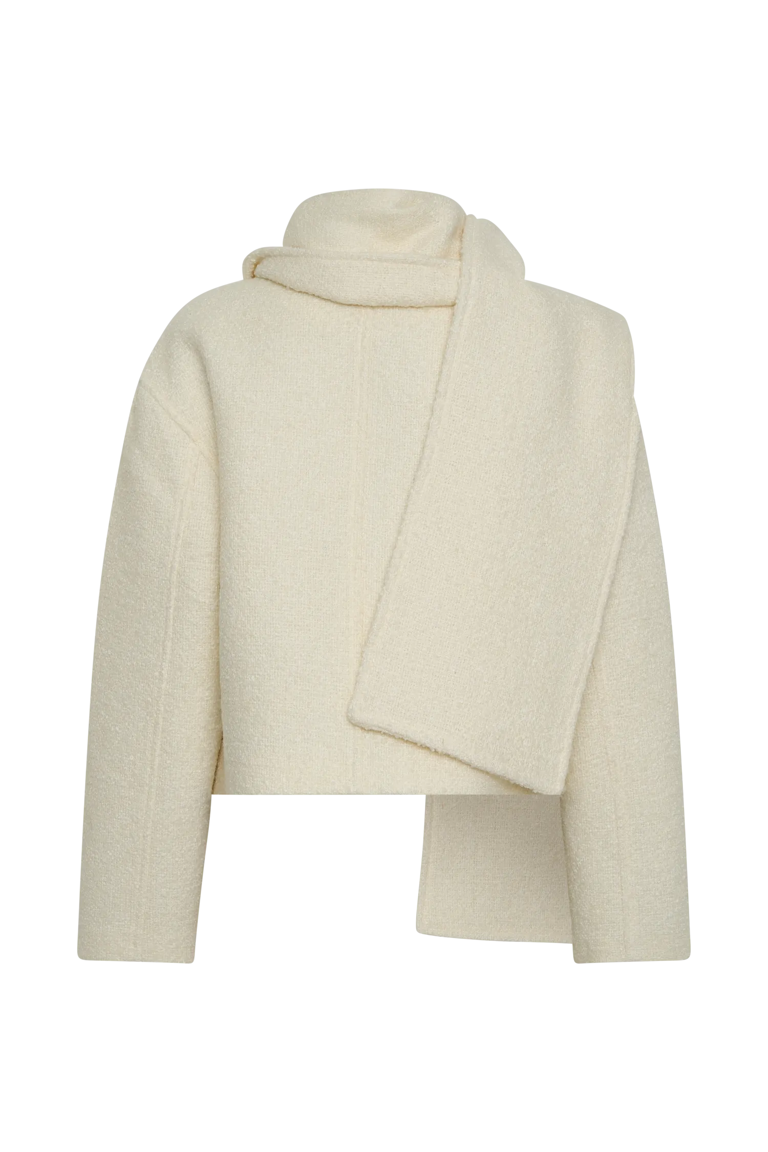 Bree Scarf And Jacket - Ivory