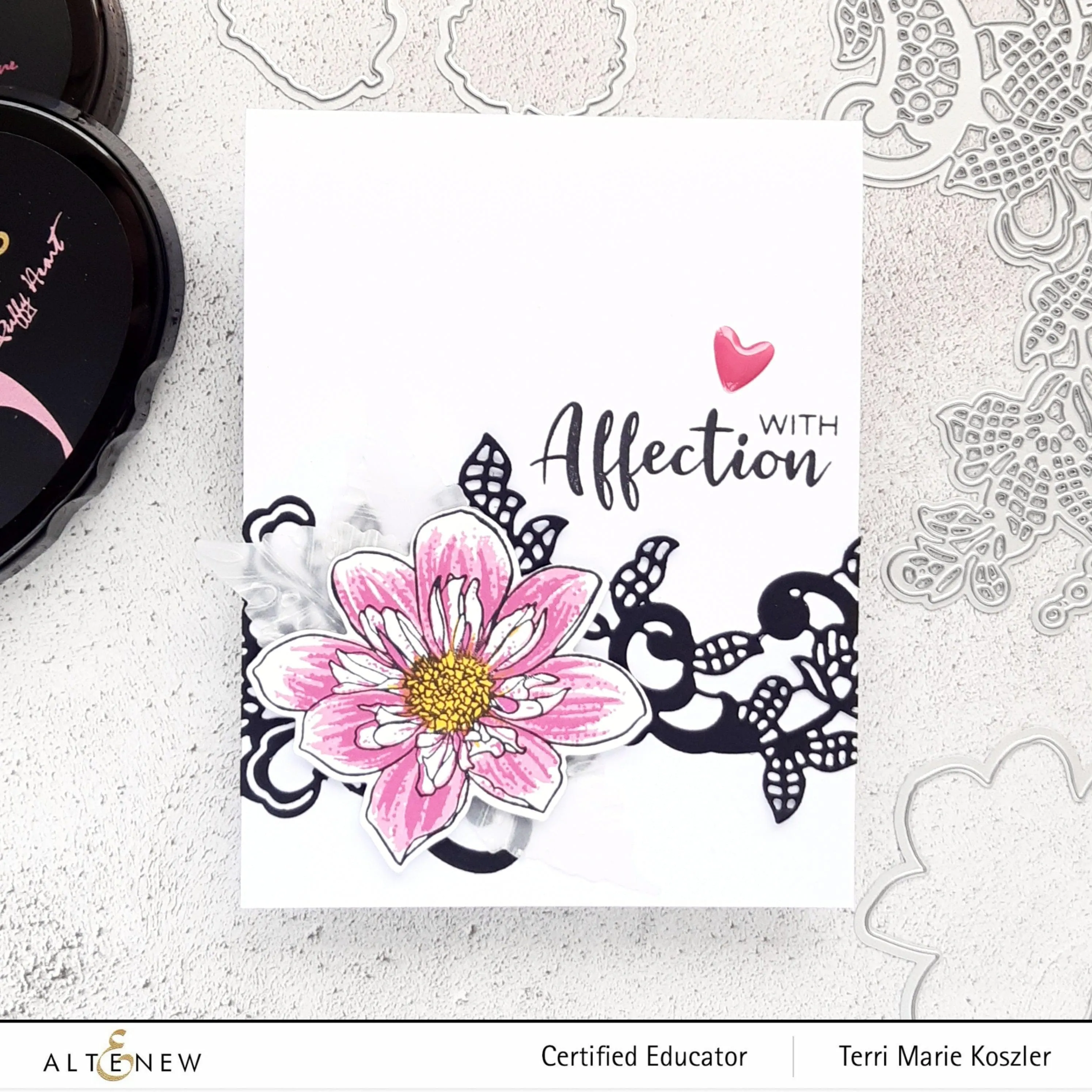 Build-A-Flower: Fashion Monger Dahlia Layering Stamp & Die Set