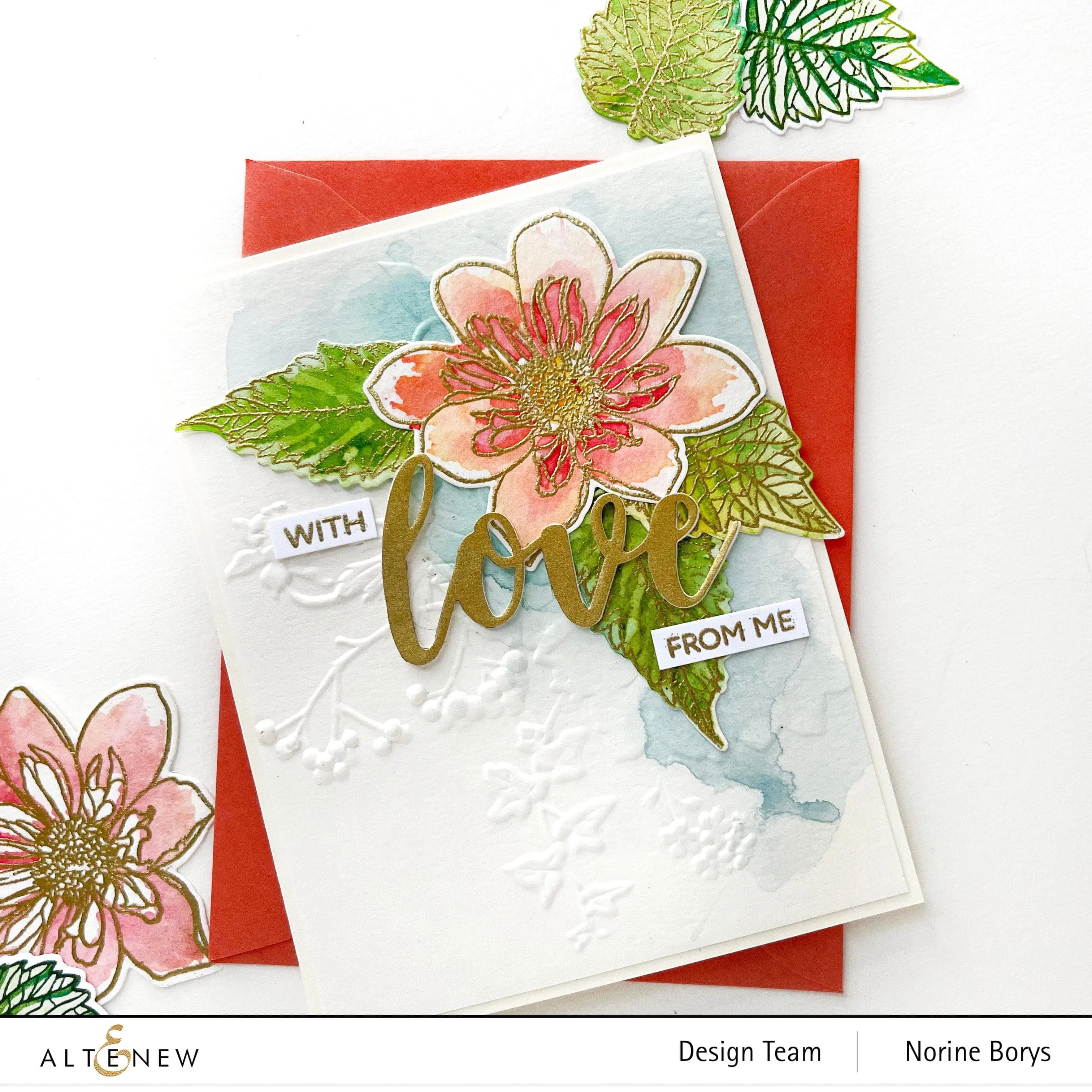 Build-A-Flower: Fashion Monger Dahlia Layering Stamp & Die Set