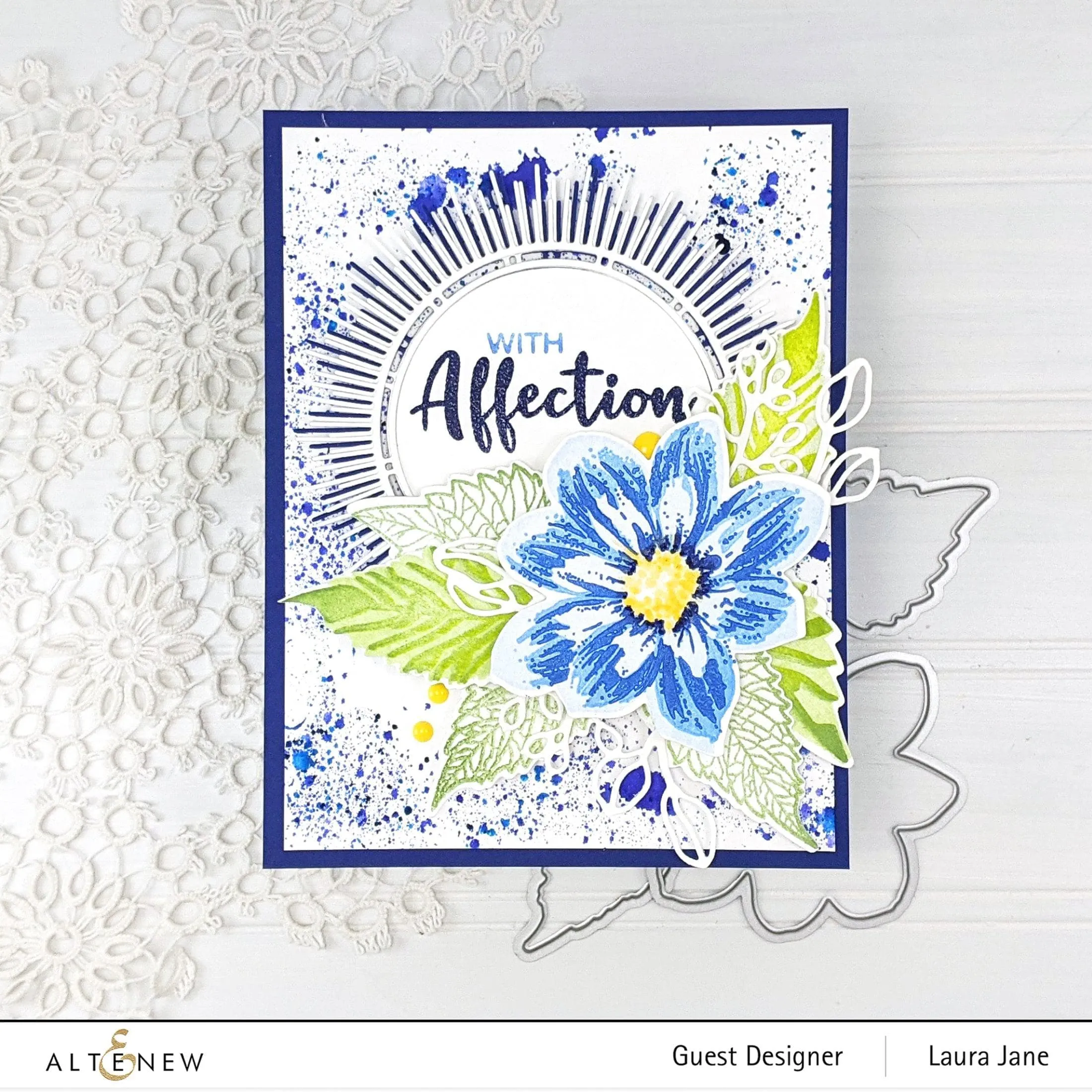 Build-A-Flower: Fashion Monger Dahlia Layering Stamp & Die Set