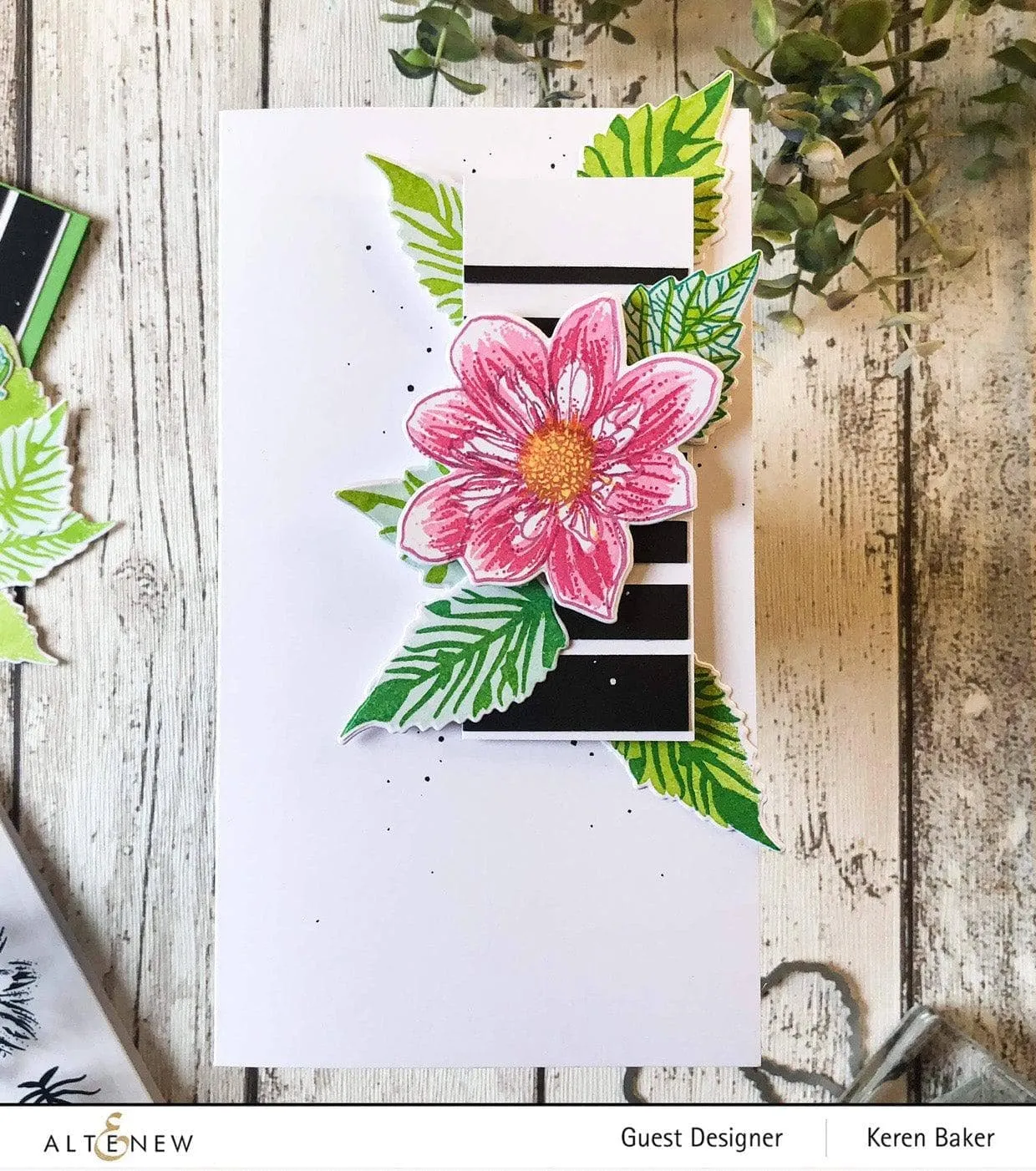 Build-A-Flower: Fashion Monger Dahlia Layering Stamp & Die Set