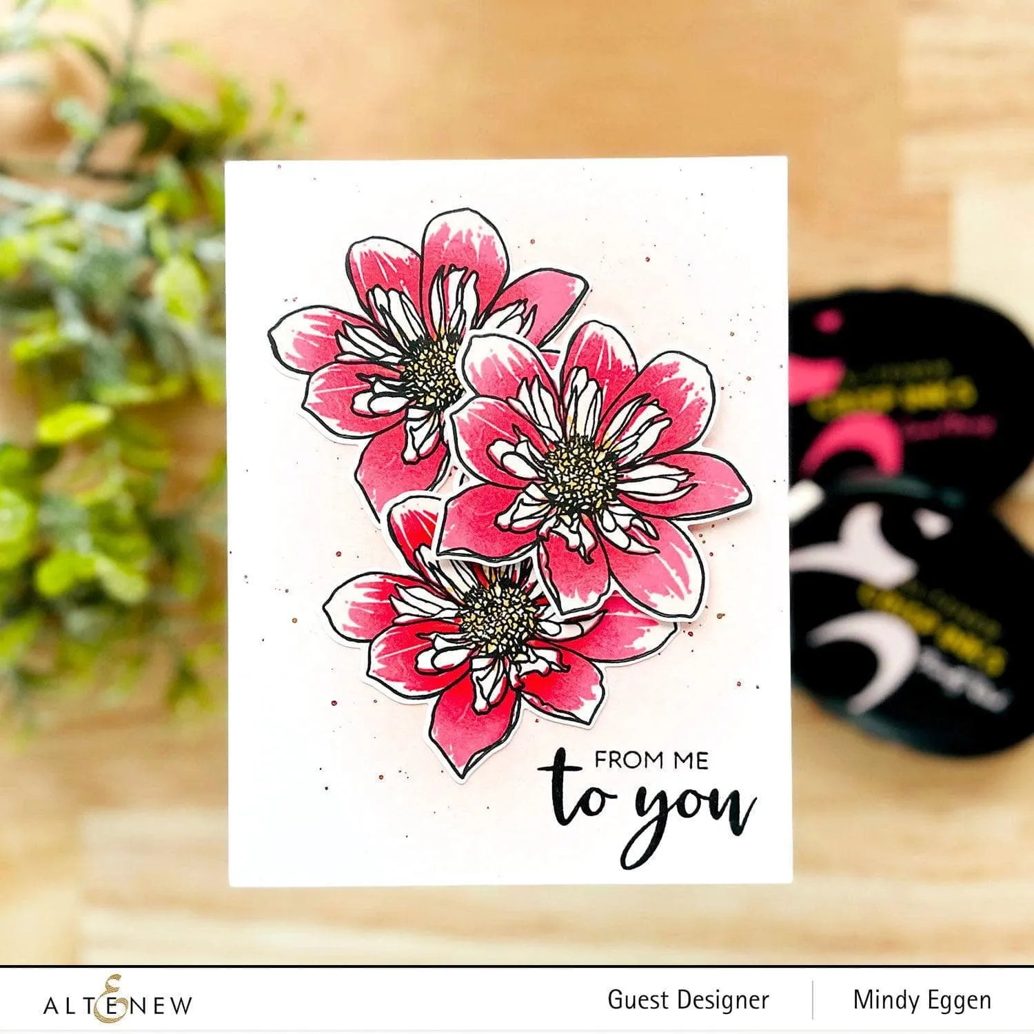 Build-A-Flower: Fashion Monger Dahlia Layering Stamp & Die Set