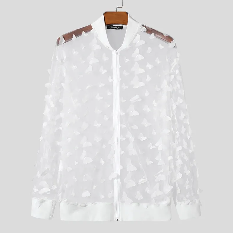 Butterfly Mesh Shirt