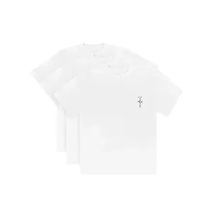 Cactus Jack by Travis Scott CJ Tee 3-Pack 'White'