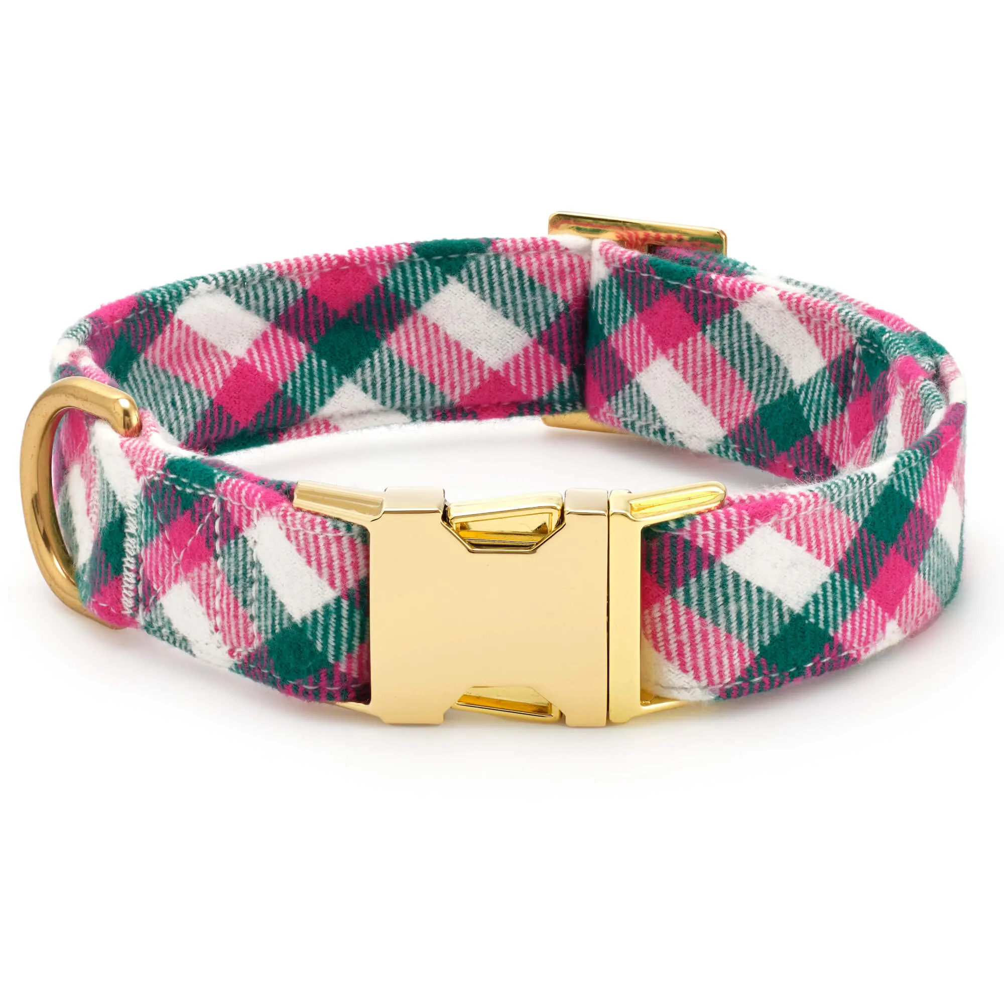 Callie Plaid Flannel Dog Collar