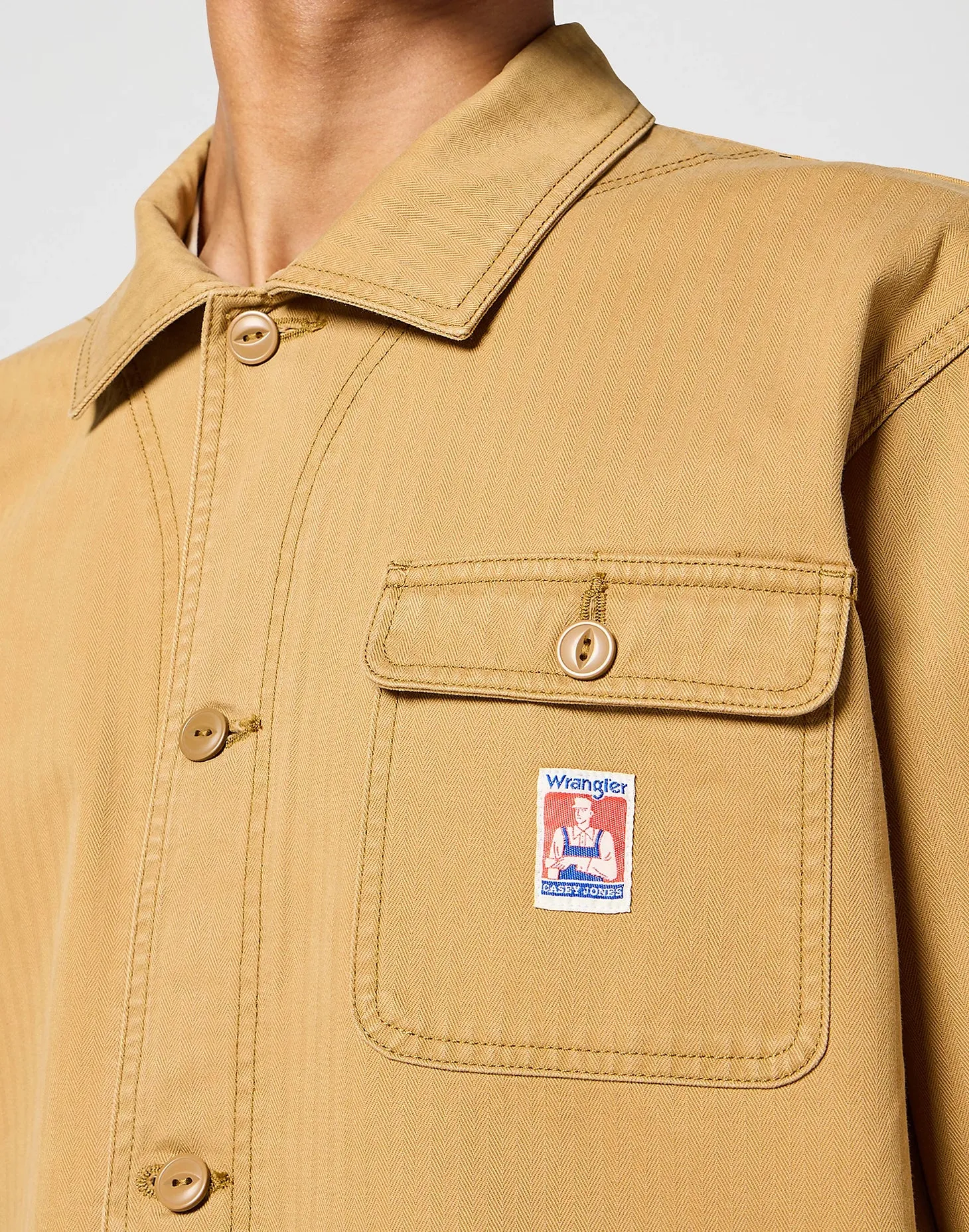 Casey Chore Jacket in Dijon