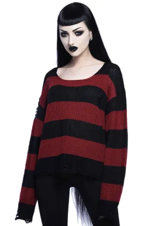 Casey Knit Sweater [BLOOD]