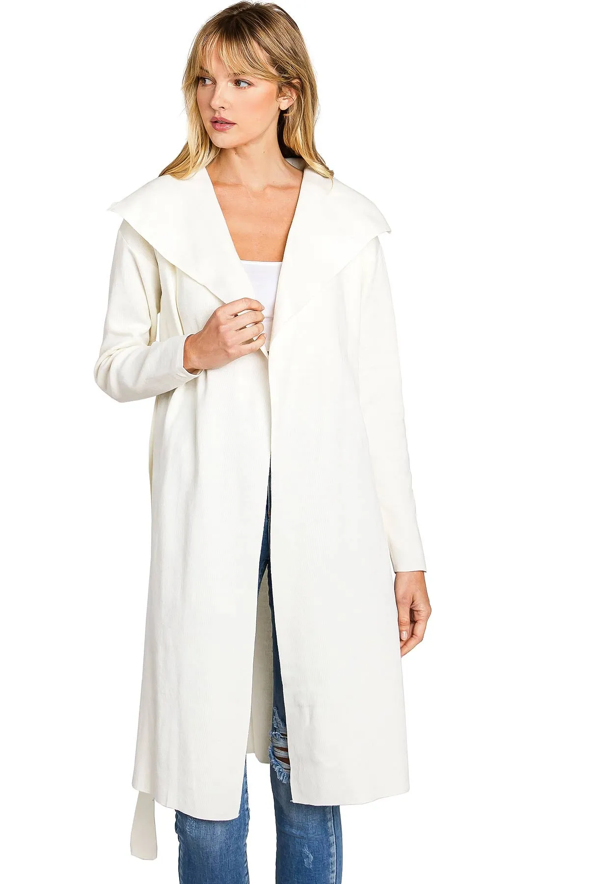 Chelsea Knit Trench Coat