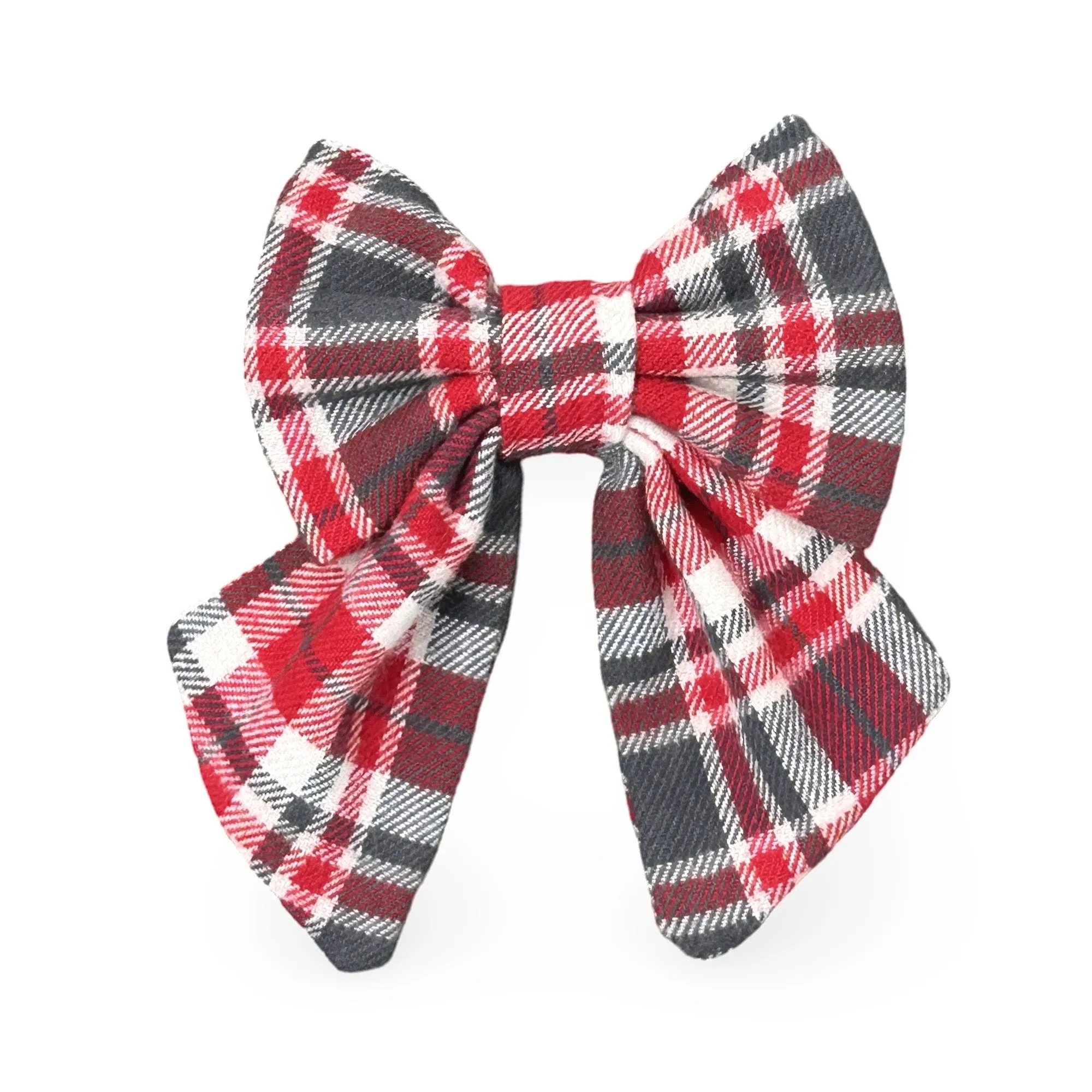 Chequer Grey Pet Bow Tie