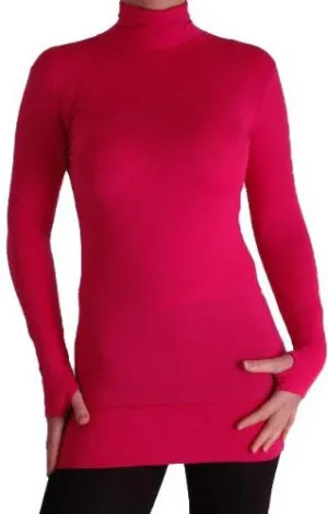 Cher Lightweight Polo Neck Tops