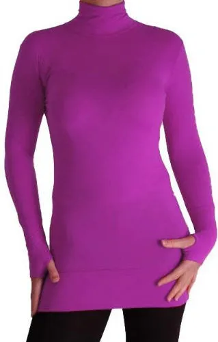 Cher Lightweight Polo Neck Tops