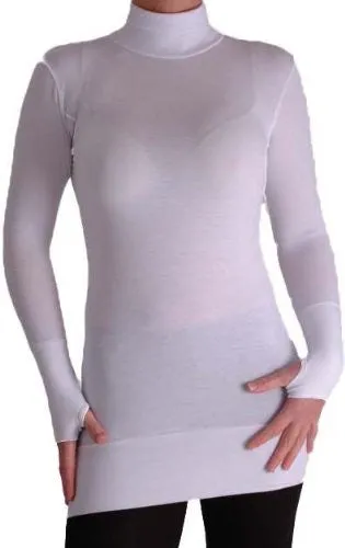 Cher Lightweight Polo Neck Tops