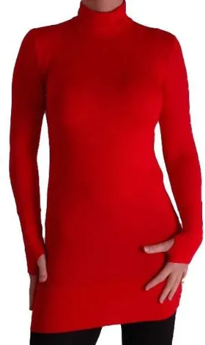 Cher Lightweight Polo Neck Tops