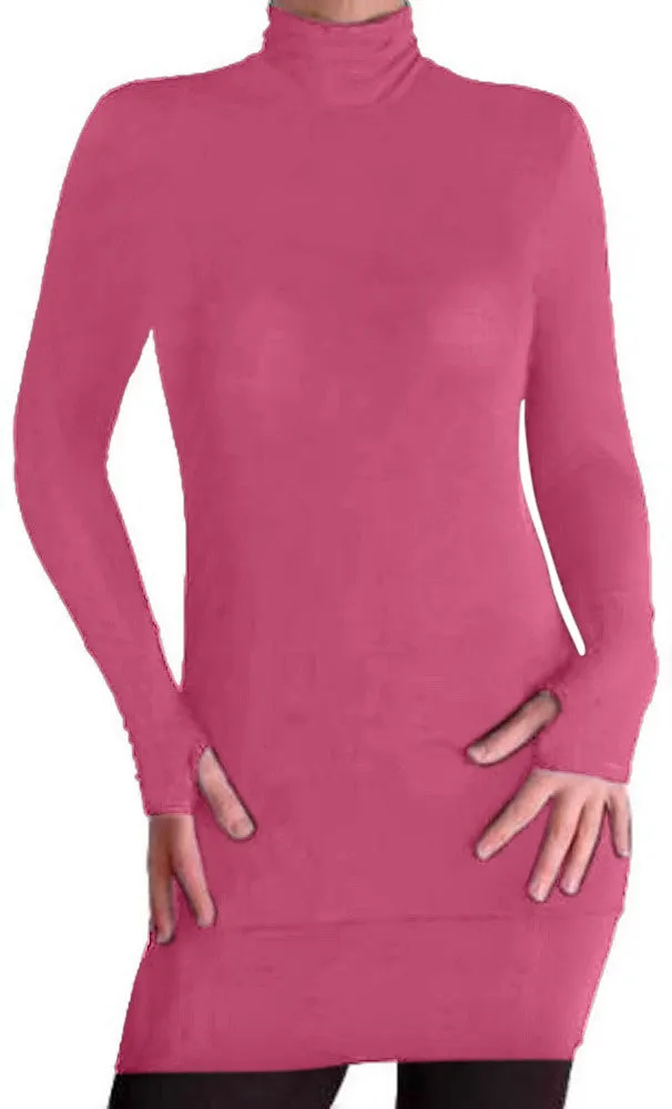 Cher Lightweight Polo Neck Tops