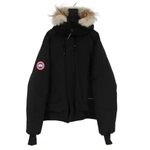 Chilliwack Bomber Jacket Black 7950m Down Fur Puffer Coat