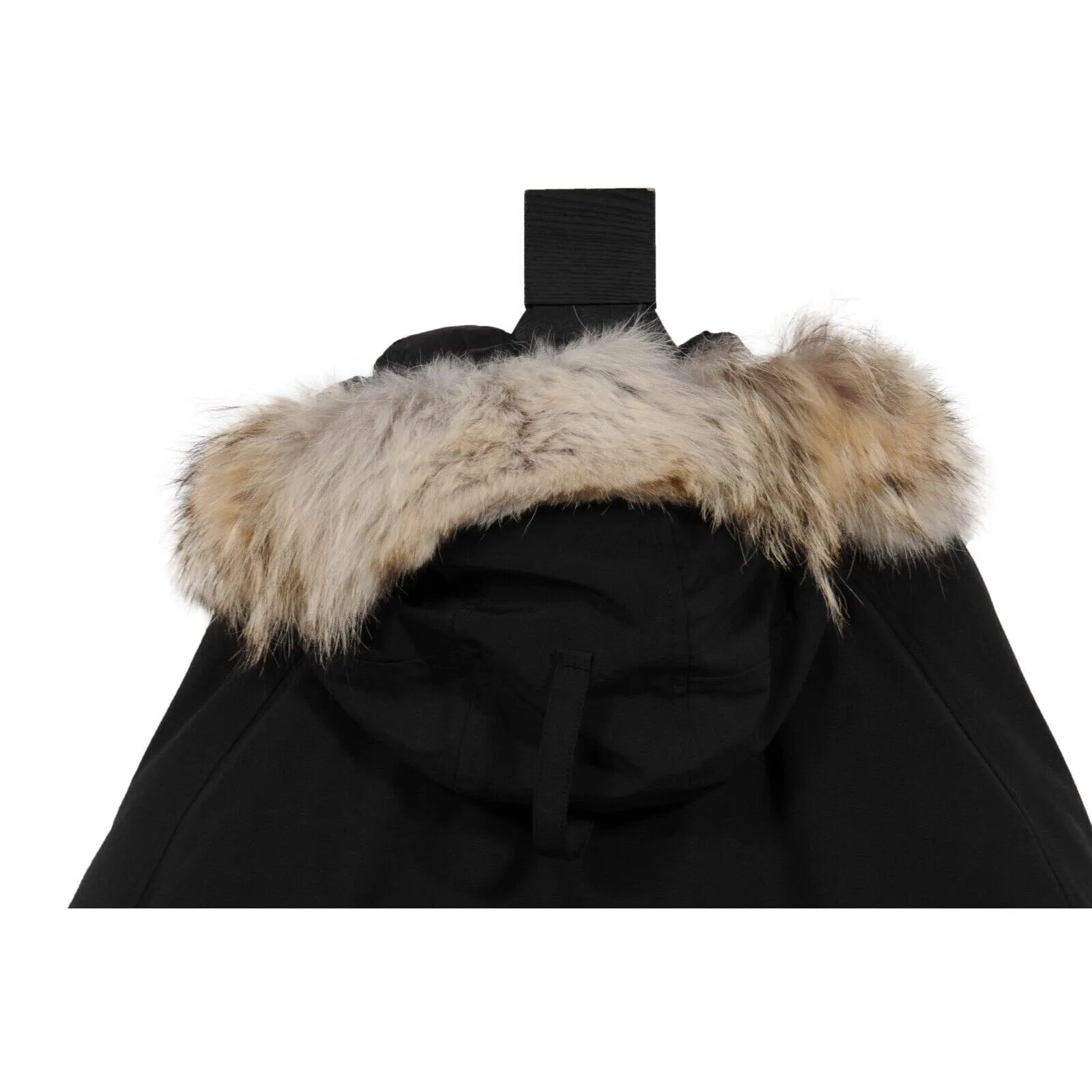 Chilliwack Bomber Jacket Black 7950m Down Fur Puffer Coat