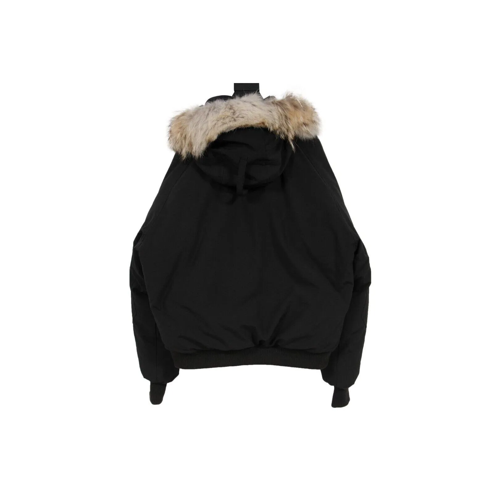 Chilliwack Bomber Jacket Black 7950m Down Fur Puffer Coat