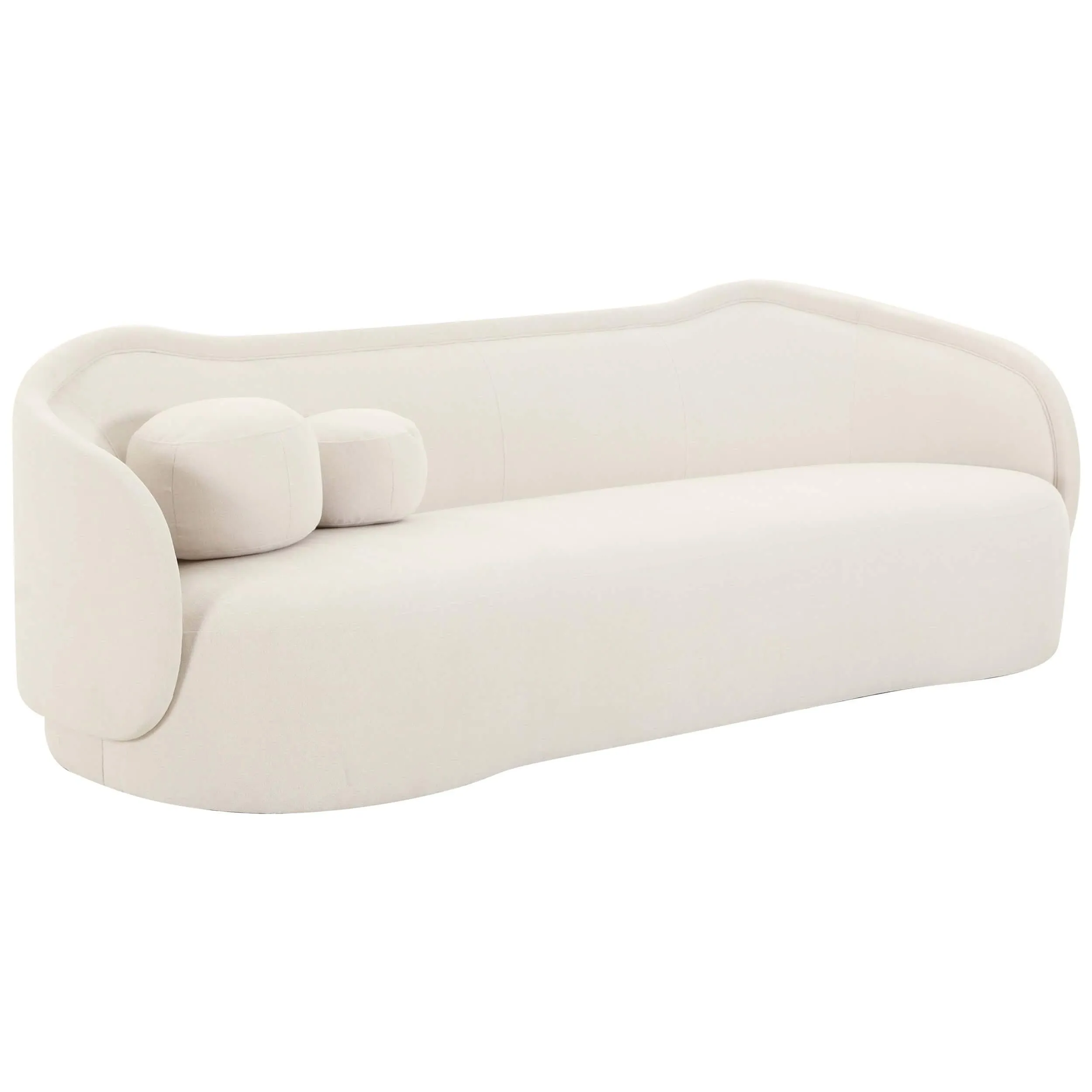 Circe Sofa, Textured Cream