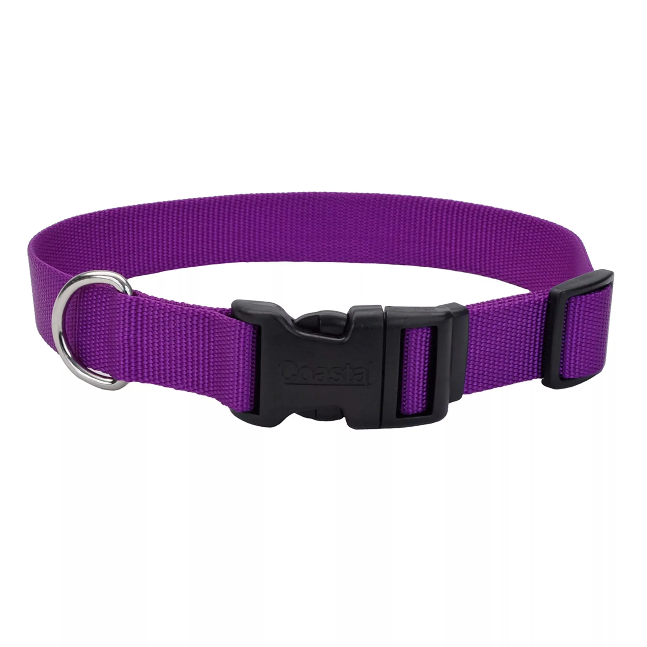 Coastal Pet Products Adjustable Dog Collar With Plastic Buckle