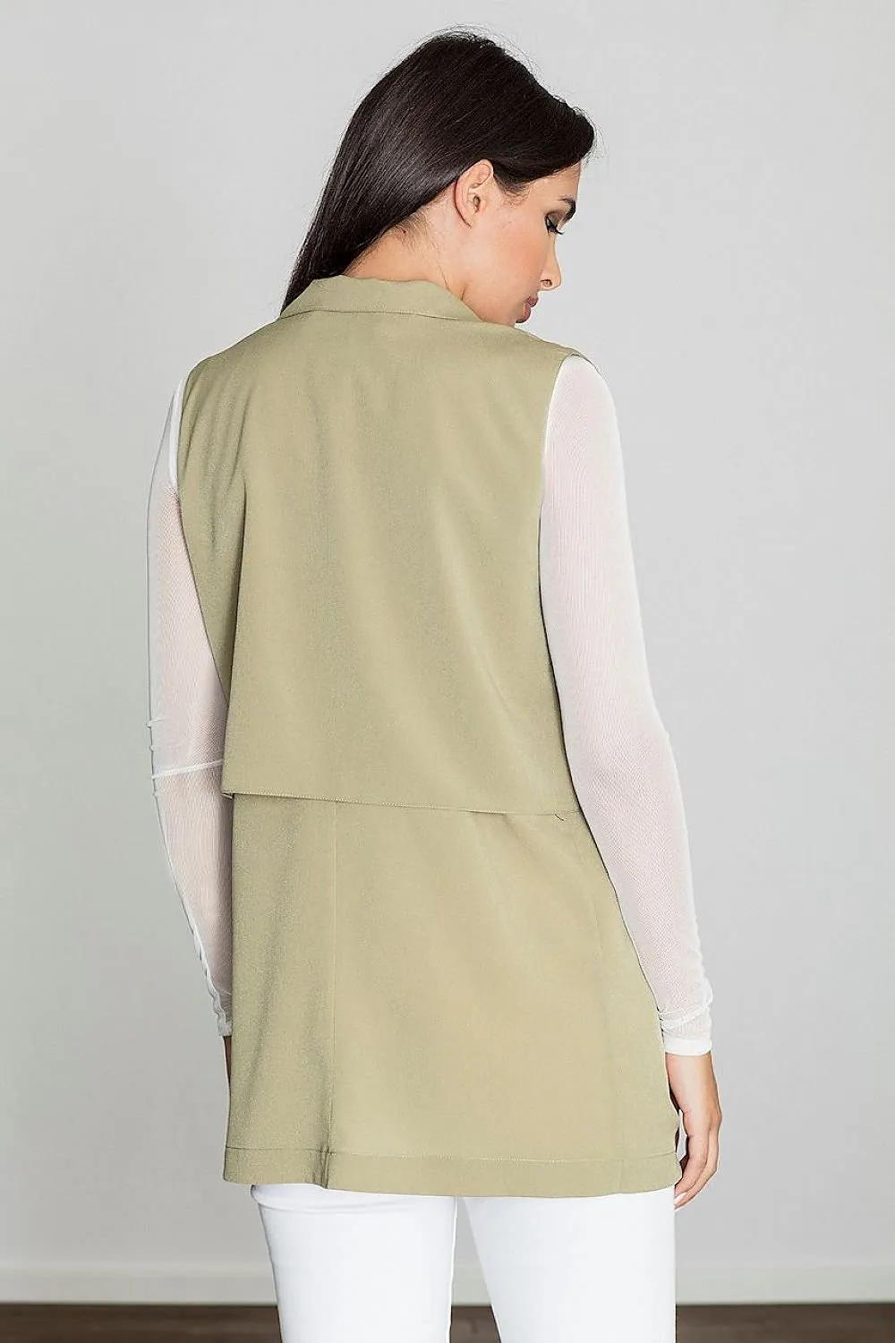 Collared Lightweight Long Vest: Your Essential Layering Piece