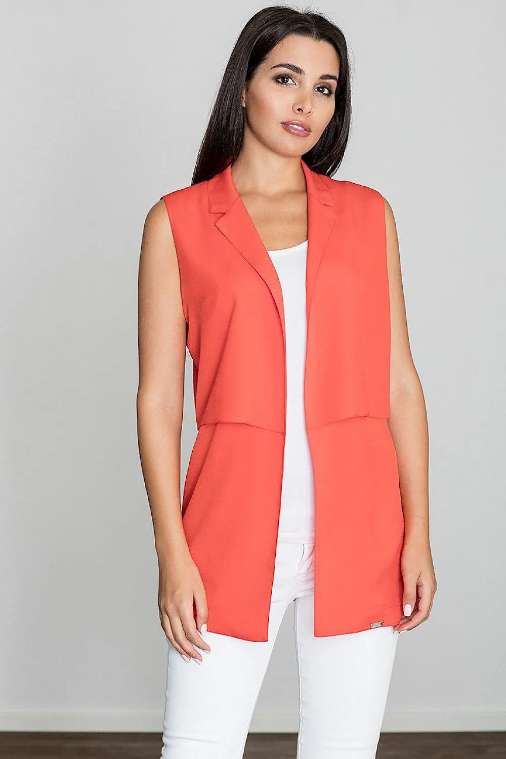 Collared Lightweight Long Vest: Your Essential Layering Piece