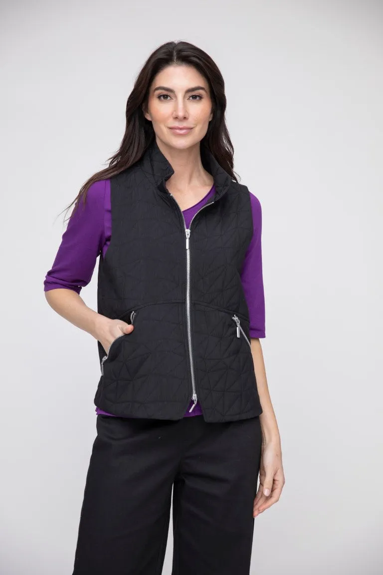 Crisp Breeze Quilted Vest