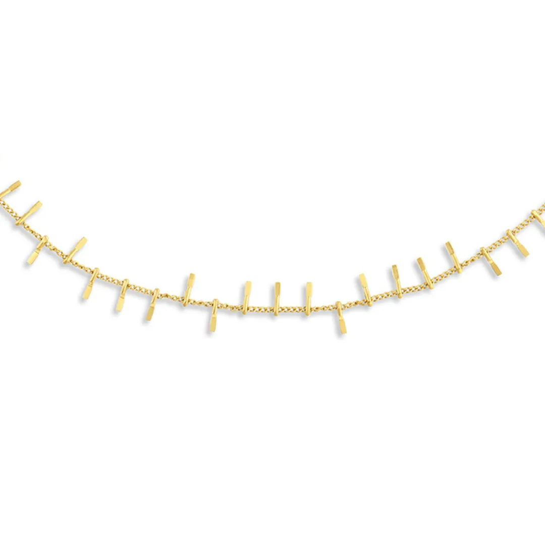 Dainty Spikes Necklace